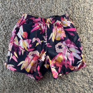 Columbia Vibrant Pink and Yellow Shorts